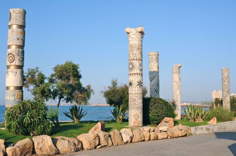 Las columnas Torrevieja
